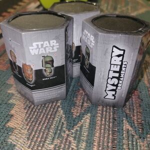 Hallmark star wars mystery ornaments set of 3
